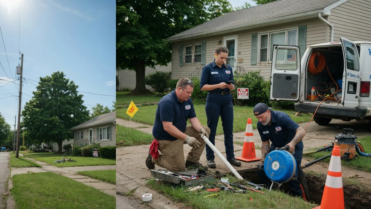 Sewer Line Repair in Lake Nebagamon, WI near me
